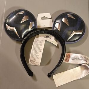 Disney Parks Marvel Black Panther "Wakanda Forever" Mickey Mouse Ears Headband